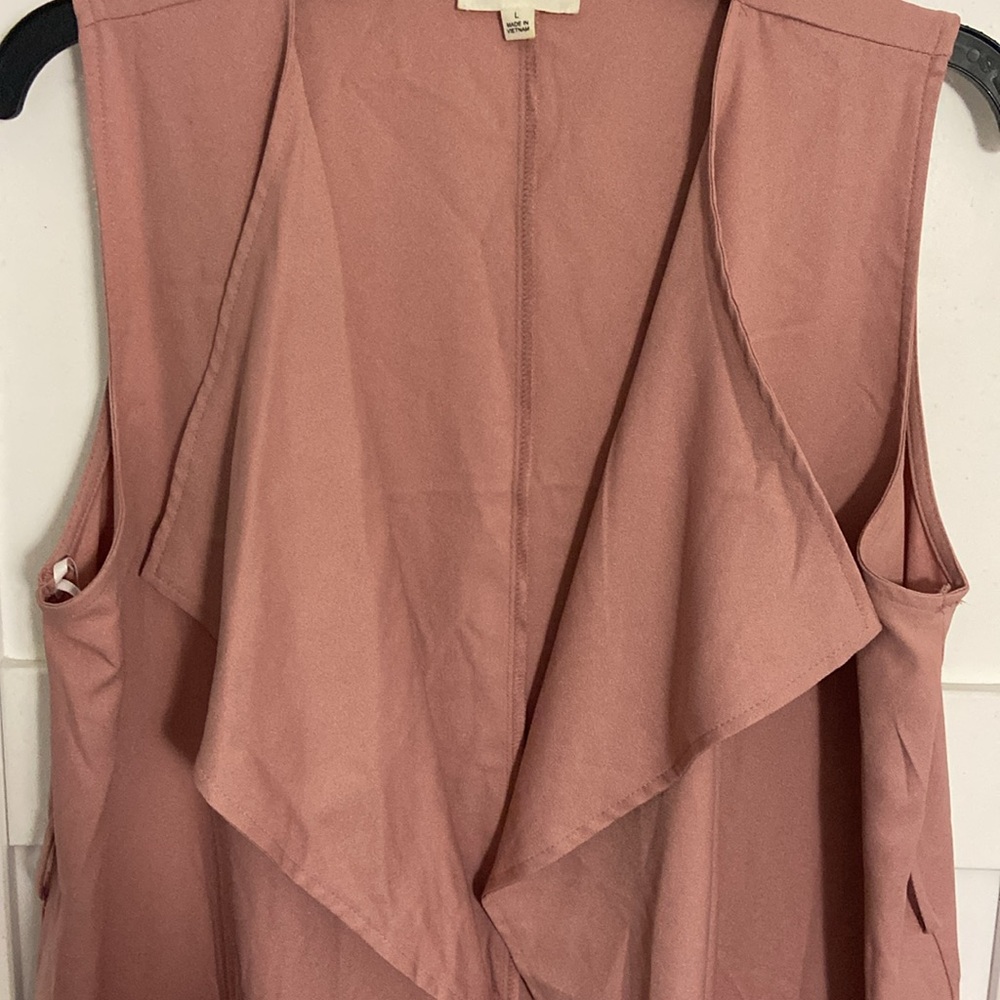Mine Mauve Lightweight Vest SZ Large - Picture 2 of 7